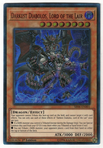 Yugioh Darkest Diabolos Lord Of The Lair Ultra 1st Sr06-en00