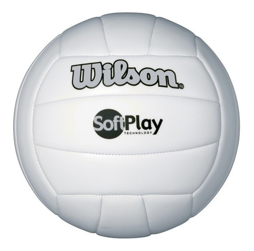 Pelota Unisex Wilson - Soft Play Volleyball  Blanco - Voley