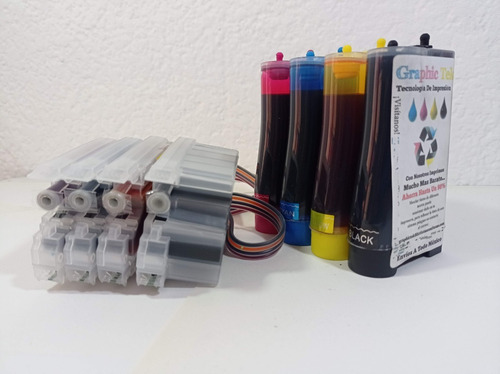 Tinta Continua Compatible Lc75 Mfc-j825dw Mfc-j425w Mfc-j430