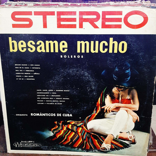 Portada Orquesta Los Romanticos De Cuba Besame Mucho P2