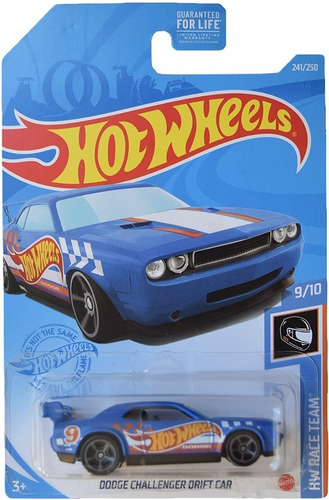 Carro Hot Wheels Dodge Challenger Drift Car Hw Race Team9/10
