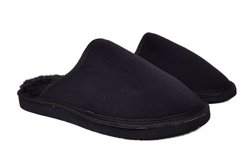 Imagen 3 de 5 de Pantuflas Chinelas De Hombre Piel Con Corderito libertarios