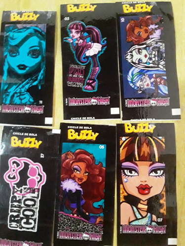 Lote 47 Figurinhas Buzzy Monster High 2015 