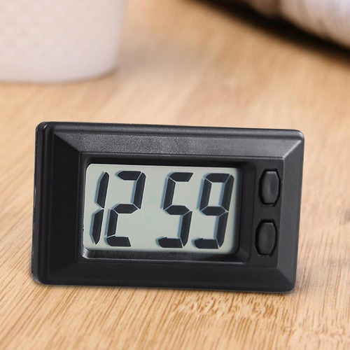 Reloj Digital Para Salpicadero De Coche Mini Reloj Digital P
