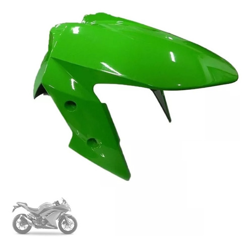 Paralama Dianteiro Verde Mod Original Kawasaki Ninja 300