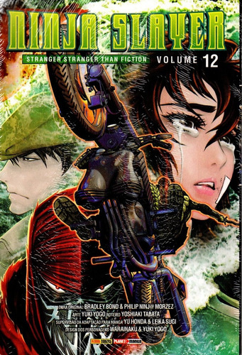 Ninja Slayer N° 12 - Em Português - Editora Panini - Formato 13,5 X 20 - Capa Mole - Bonellihq Cx488 Nov23