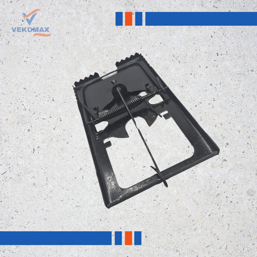 Set X 2 Trampas Trampera De Metal 16,5 X 9 Cm Ratas Ratones