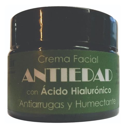 Crema Facial Antiedad Con Ácido Hialurónico Natural