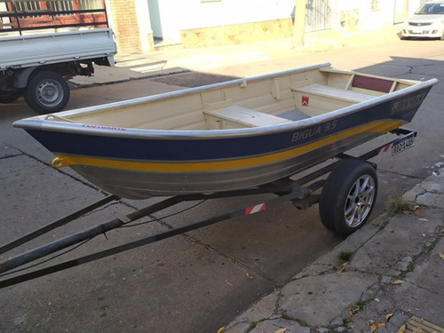 Bote De Aluminio Uai Modelo Bigua 4.20 Mts