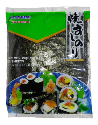 Alga Nori Yaki Sushi 10hoja Uminoho Maki Onigiri Gimbap