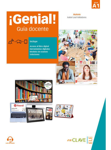 Ãâ¡genial! A1 - Guãâa Docente: Guía Docente, De Leal Valladares, Isabel., Vol. 1. Editorial Enclave-ele, Tapa Blanda En Español