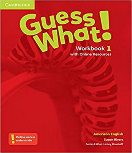 Livro Guess What 1 - Workbook With Online Resource
