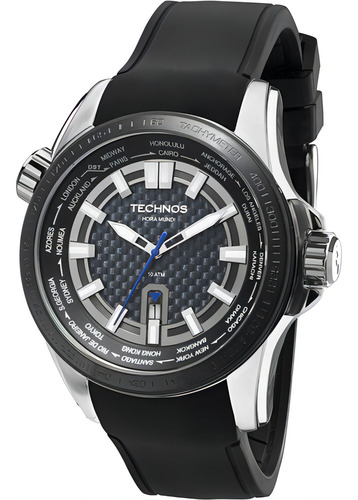 Relógio Technos Masculino Performance Ts Carbon 2115knt/8k