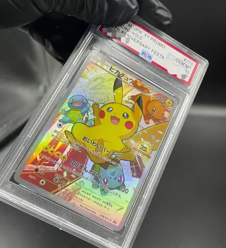 2026 Promoção Da Coleção Pokémon Pikachu Xy Psa 10 Com Yy