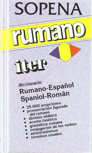 Diccionario Rumano / Español - Iter - Sopena
