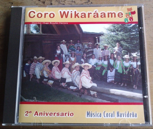 Coro Wikaraame Musica Coral Navideña  Cd Raro 2004 C/booklet