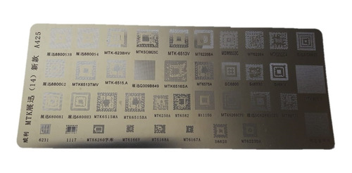 Stencil Reballing A425 Mt6235 6236/6252/6575/6582/6250/6572