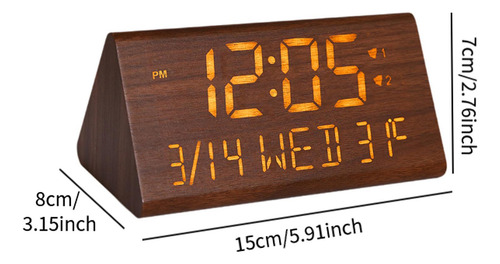 Reloj Despertador Digital Reloj Digital Led Reloj