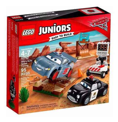 Lego Juniors 10742 - Carros 3 - Willy's Butte Speed Training