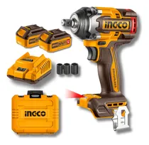 Comprar Llave De Impacto 500nm 2 Baterias 4ah Ingco