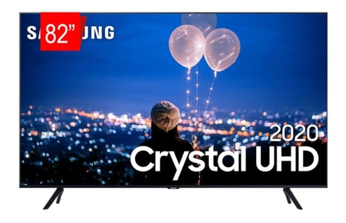 Imagem 1 de 4 de Tv 82 Samsung Smart Tv Crystal Uhd 4k U8000 Borda Ultrafina 