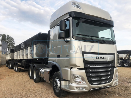 Imagem 2 de 2 de Conjunto Caminhão Daf Xf 530 + Rodotrem Basculante 35m Aizi