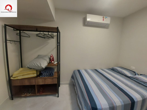 Imagem 13 de 15 de Apartamento Mobiliado À Venda Próximo Praia Do Tombo - Ap05982 - 69740348