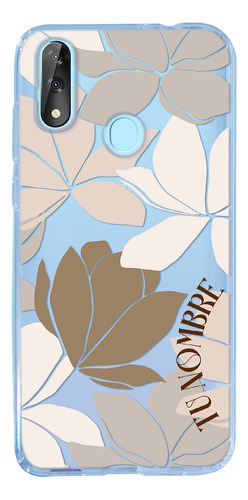 Funda Para Zte Para Mujer Flores Tu Nombre
