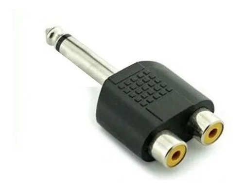 Adaptador Plug Mono 6.5 Jack Rca  Mo1