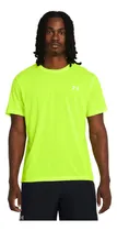 Comprar Playera Para Hombre Con Mangas Color Verde Under Armour