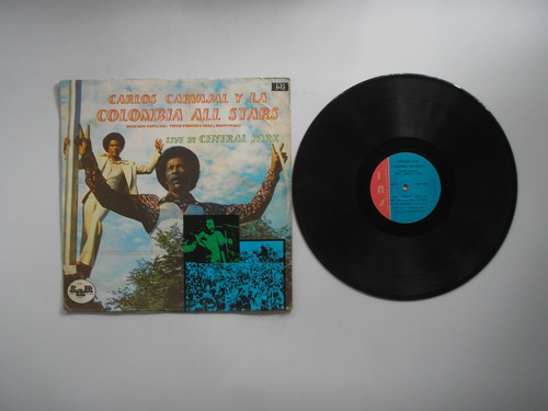 Lp Vinilo Carlos Carvajal  Y La Colombian All Stars 1978