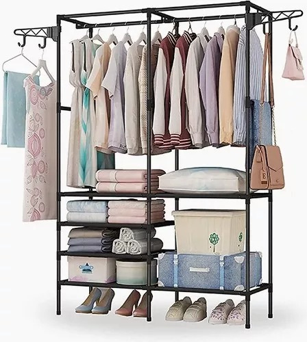 Perchero Organizador Ropa Rack Colgador Closet Zapatos