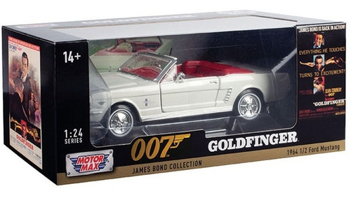 Auto Colección Ford 1/2 Mustang 1964 1:24 - Motor Max