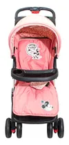 Comprar Cochecito de paseo Dencar Coche Cuna 3222 Aniversario 100 años rosa con chasis color blanco