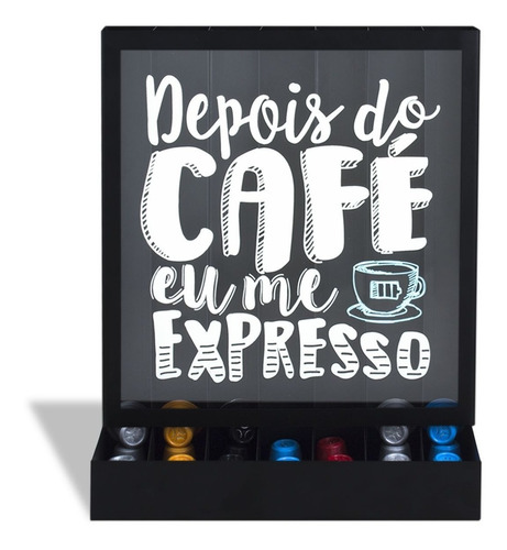 Porta Cápsulas Aço Nespresso Suporte Bancada Café Expresso