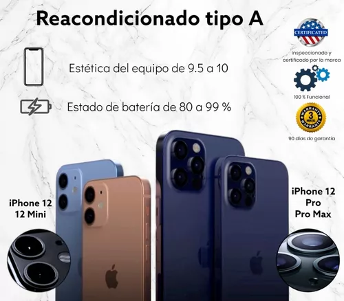 Apple iPhone 12 Pro Max Super Retina XDR 6.7 pulgadas desbloqueado  reacondicionado