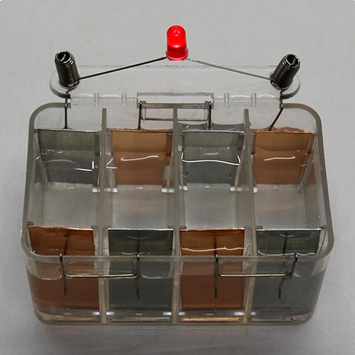 2 Modelo De Generador De Energía De Agua Salada Diy, Kit De