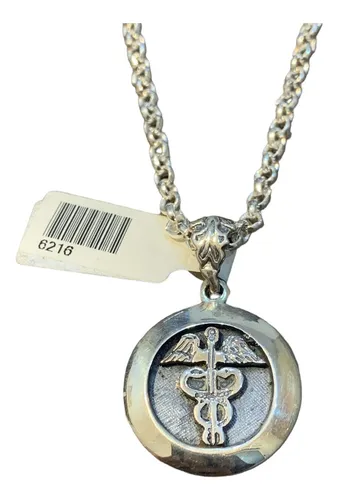 comprar Medalla Contador Grabado Con Cadena 45 Cm, Plata 925. Tuset