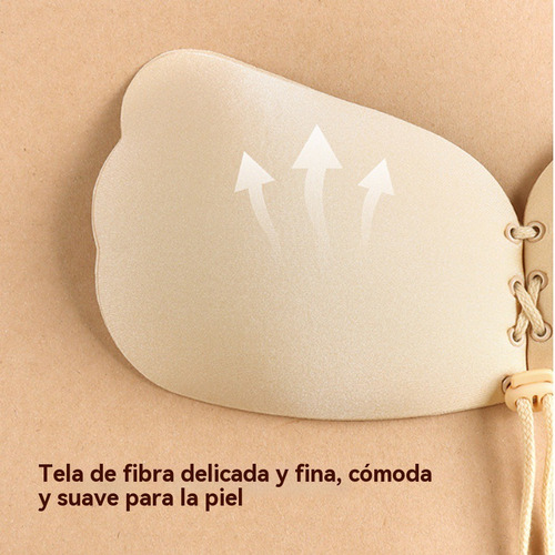 Bra Brasier Strapless Push Ups Invisible Sin Tirante, 2 Uds