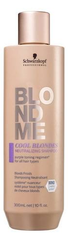 Shampoo Neutralizante Louros Frios Blondme Schwarzkopf 300ml