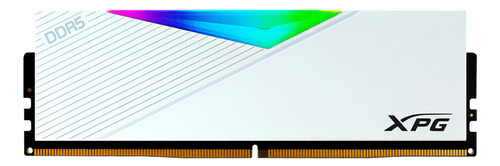 Memória RAM Ddr5 16gb 5200mhz Adata Xpg Lancer Rgb White