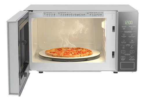 Horno Microondas Whirlpool De Mesa Wm1807d 120v Plateado 20l
