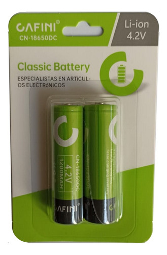 Batería Recargable Cafini De 1200mah - 4.2v