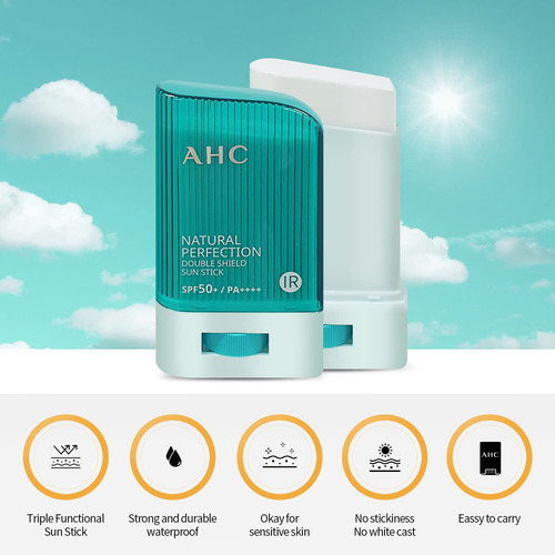 Protetor Solar Ahc Natural Perfection Double Shield 22 Ml Sp