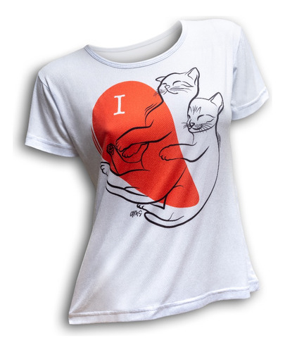 Playera Gatitos Apapachados: Prrrcorazón