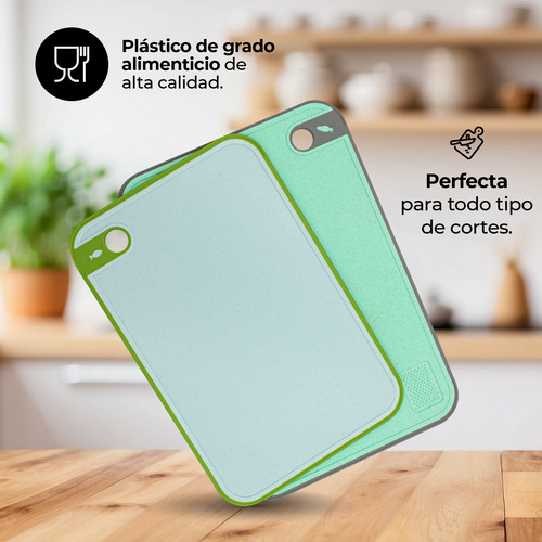 Set De 2 Tablas De Cocina Para Picar