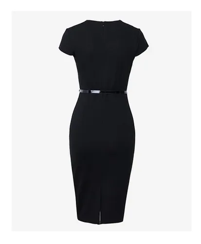Vestido negro online oficina