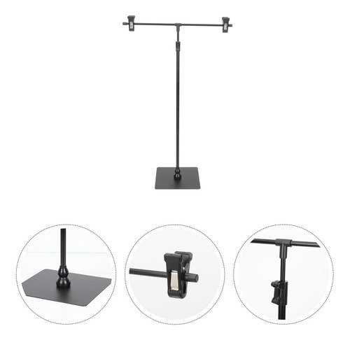 Soporte Metálico En T Para Banner, Resistente Y Versátil