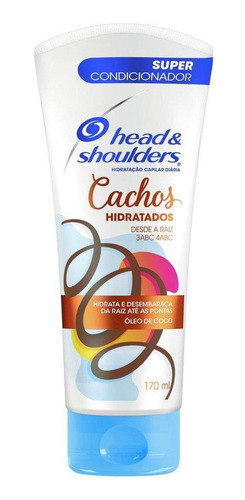 Condicionador Head & Shoulders Cachos Hidratados 170ml
