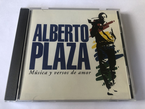 Cd Alberto Plaza - Música Y Versos De Amor